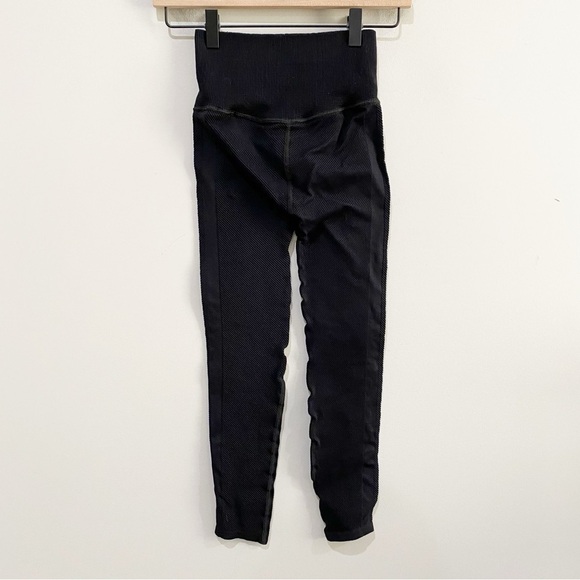 FREE PEOPLE FP Movement Textured Free Throw Legging Black Active Sporty Size XS - Picture 5 of 7